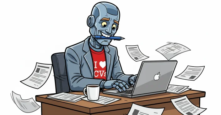 Hassle hard at work on your CV